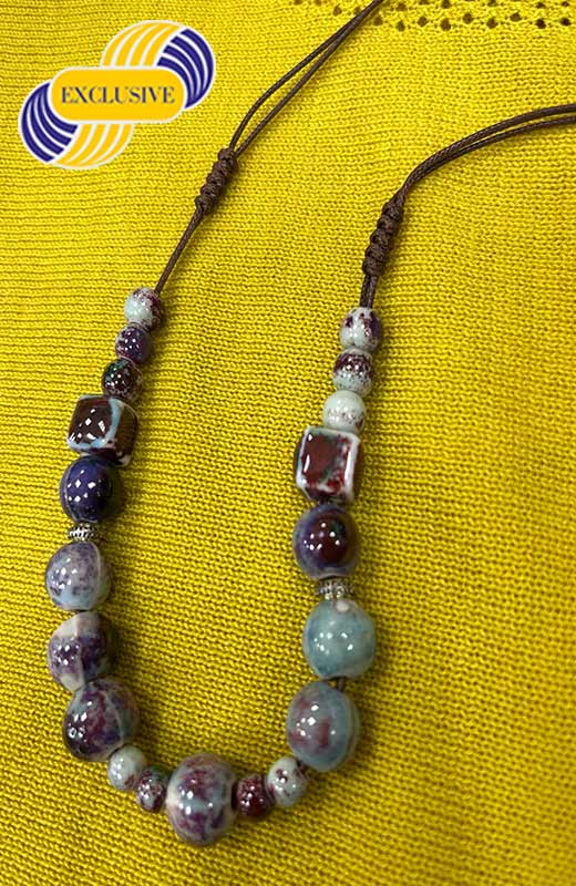 Бижутерия -бусы керамические